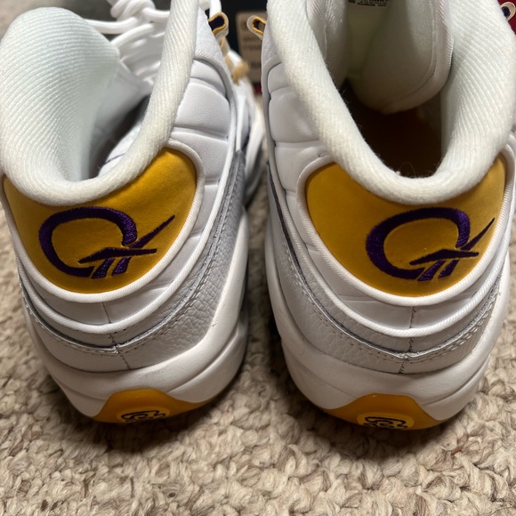 Reebok Question Mid Yellow-Toe, Kobe" - Picture 6 of 6